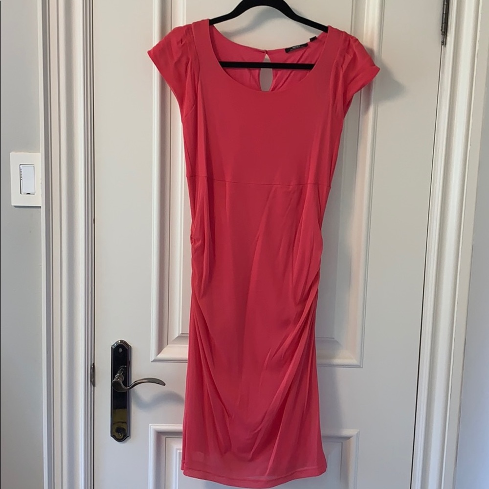 Ladies Mexx Metropolitan stretchy lines mesh dress